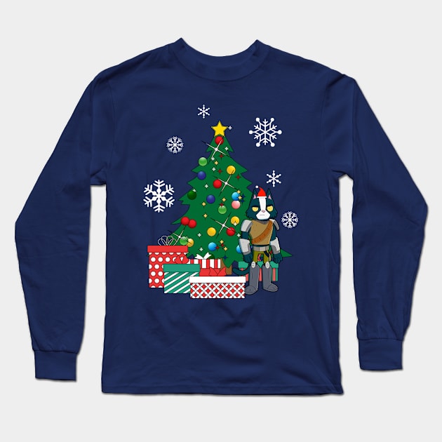 Avocato Around The Christmas Tree Final Space Long Sleeve T-Shirt by Nova5